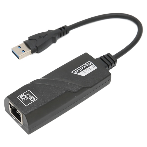 Ethernet Adapter 1000Mbps Rask Overføring Stabil Internett Liten Bærbar Kablet Gigabit Internettkort for Windows