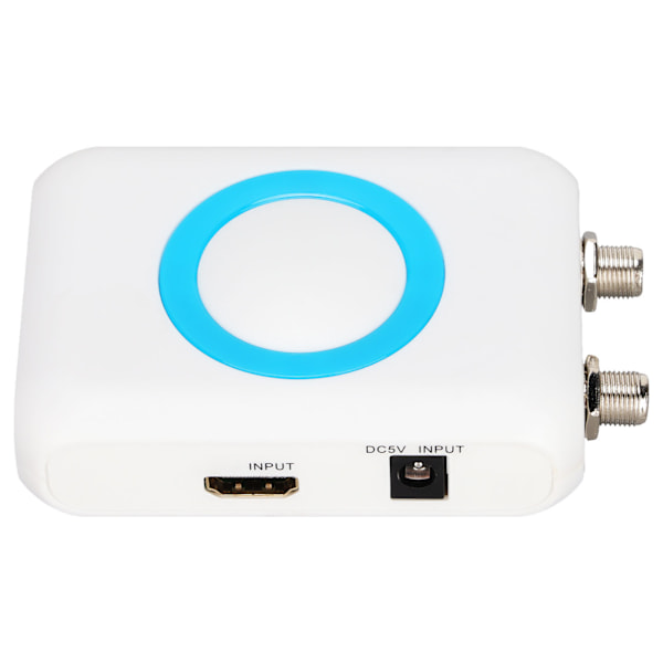 RF Modulator Plug and Play HD Multimedia Interface Inngang NTSC PAL Utgang VHF AV Demodulator for CATV System