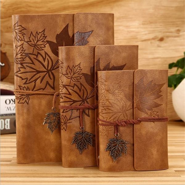A5 Traveler Notebook Journal Skitsebog RØD Red