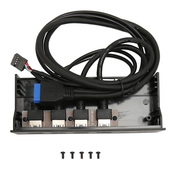 USB Frontpanel 2 USB2.0 2 USB3.0 Höghastighetsöverföring 5.25in Datorexpansionskort 4 Portar
