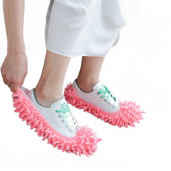 10 kpl Chenille Dust Mop Tossut Jalkasukat Moppikorkit Multi