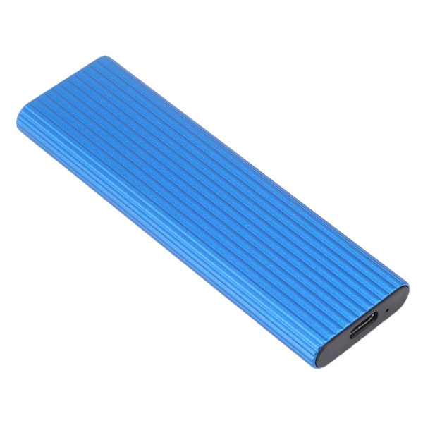 M.2 SSD-kapsling Adapter Verktygsfri Aluminiumlegeringsskal Höghastighets USB C 3.1-kapsling Adapter för Hemmakontor