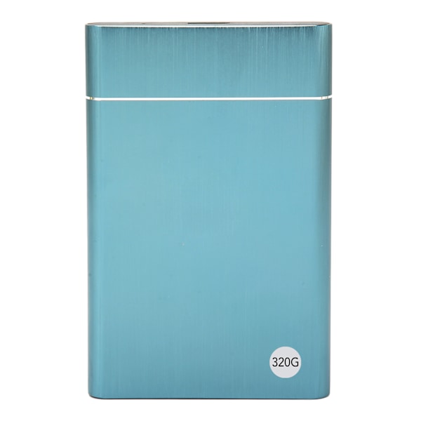 2,5-tommers Ultra Slim Bærbar Ekstern Harddisk HDD Opptil 5 Gbps USB 3.0 Grensesnitt Mobil Harddisk for PC Laptop Blå 320GB