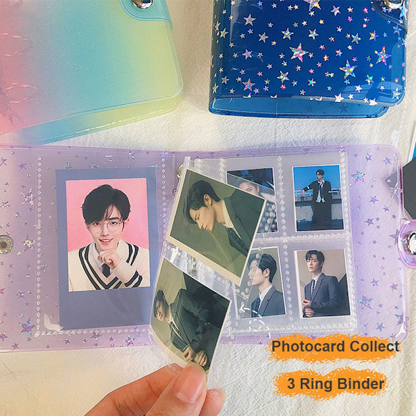 Mini fotoalbum Kpop fotokort holder bok