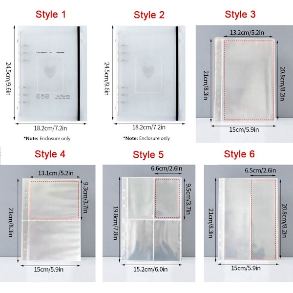 Photocard Binder Photo Collect STYLE 5 STYLE 5 Style 5