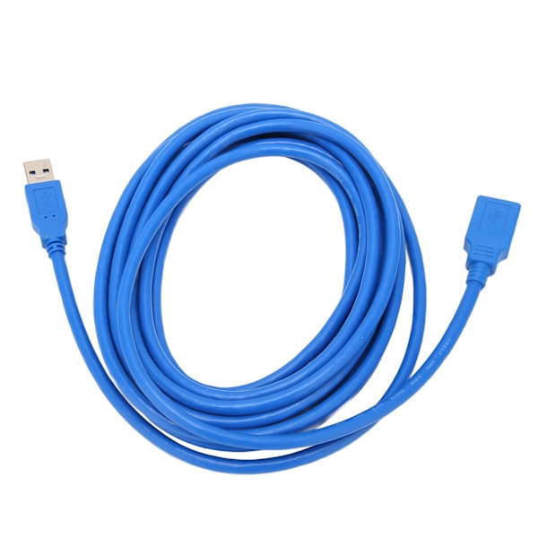 USB 3.0 Forlængerkabel 5Gbps Høj Hastighedsoverførsel 5m Let Bærbart Højtydende Dataforlængerkabel til Hjemmet