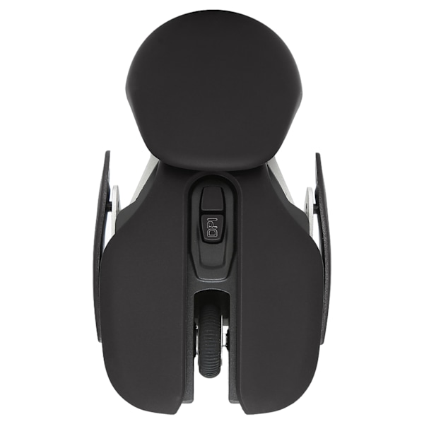 Ergonomisk trådløs mus med indbygget batteri, justerbar DPI, elektropletteringsproces og integreret design, gaming mus, sort