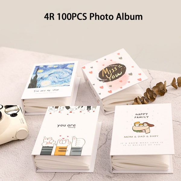 4R Foto Album 100 STK Album Samling 8