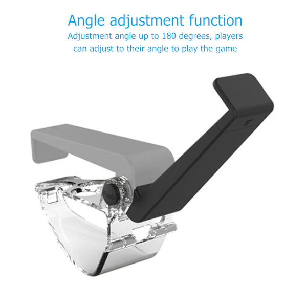 Spillkontrollklipsholder Skalerbar design Vinkeljusterbar kontroller Telefonbrakett Klipsmontering for Xbox Series X S