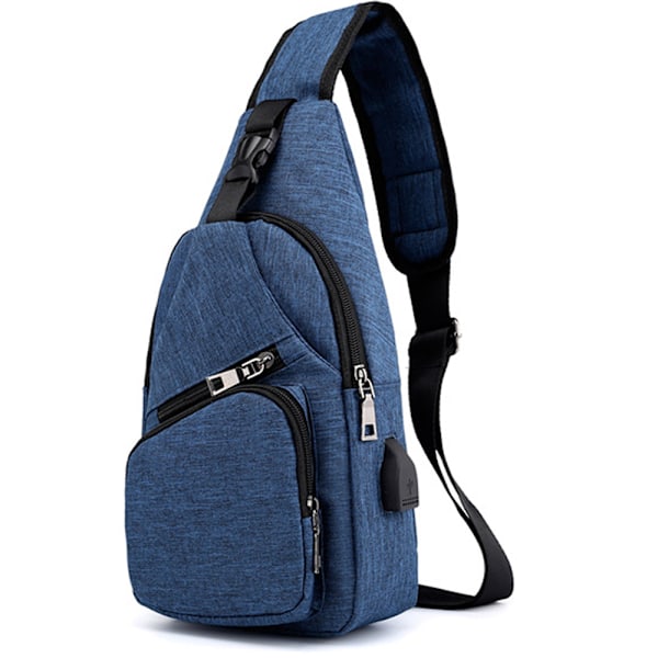 Sling Bag - Axelryggsäck Bröstväskor Crossbody Daypack för