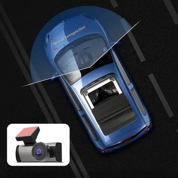 Bilar Dash Cam 1080p Front Dash Camera Wifi Camera Recorder med Night Vision Loop Recording