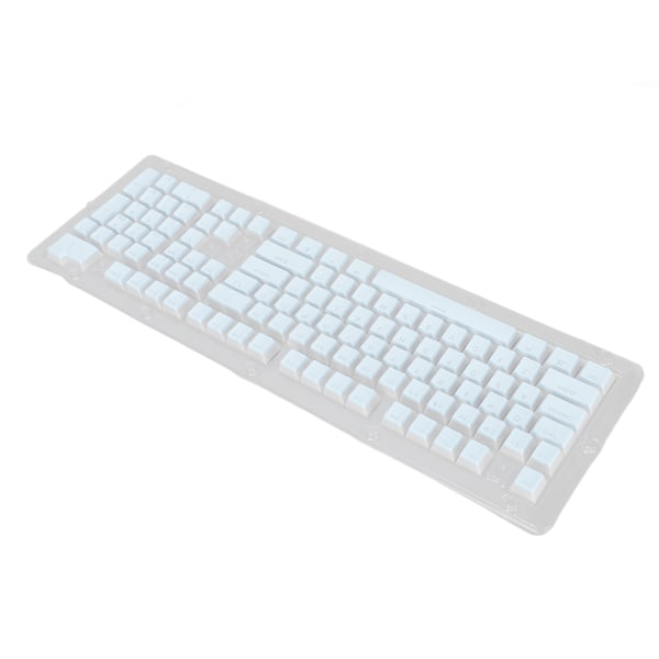 PBT Keycaps Høy Lav Layout Dobbelt Lag 2 Farger 108 Taster Mekaniske Tastaturer for 61 87 104 108 Tasters Tastatur Blå