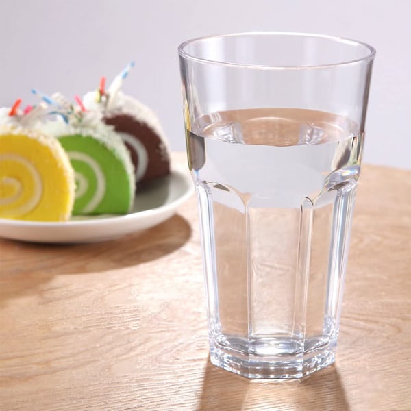 4 delar 420 ml splittersäker staplingsbar restaurangkvalitet Premium