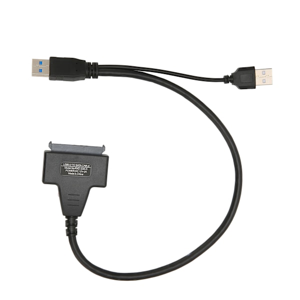 USB 3.0 til SATA Adapterkabel 5Gbps Overføring LED Indikator Auto Sleep SATA III Harddisk Kobling