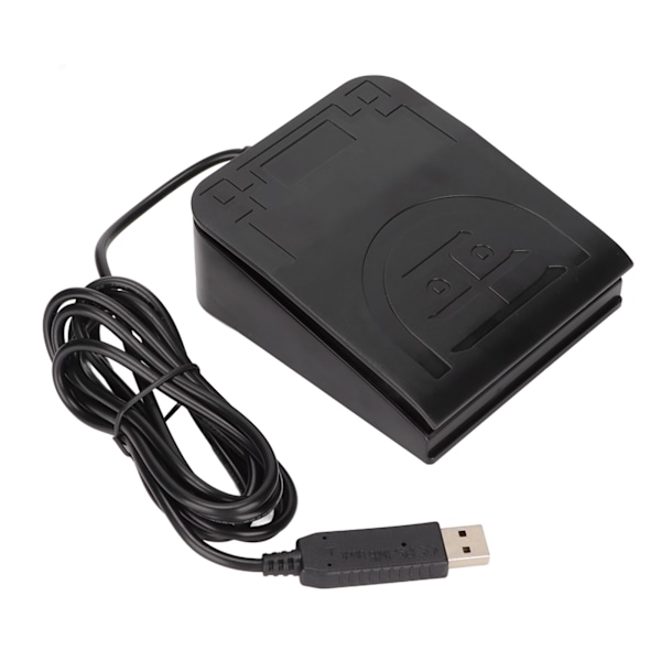 USB Fodkontakt Pedal MIDI Controller Ergonomisk Design Enkelt Fodkontakt Pedal til Instrument Fotoboks Zoom