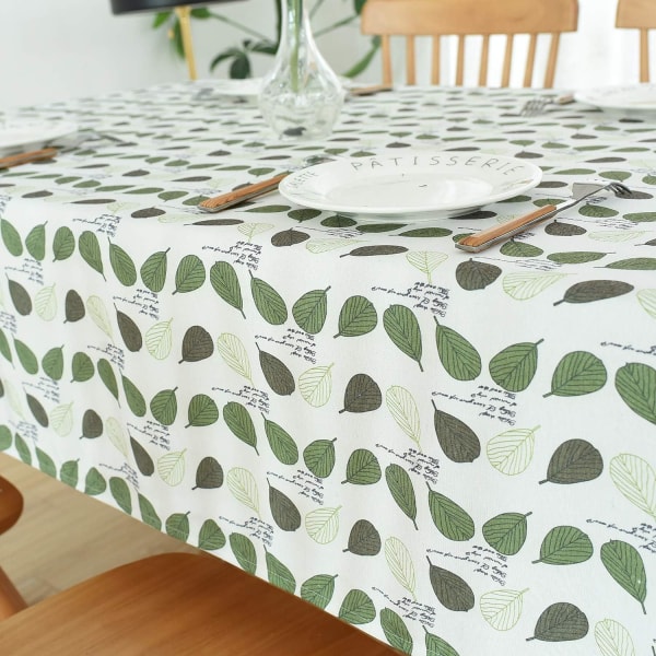 Rektangulär bordsduk Utomhusbord Resistant bomullsduk