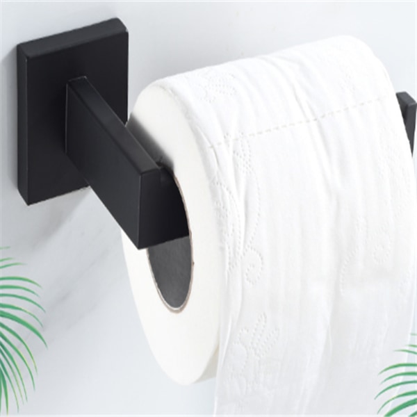 Kylpytakkihylly, WC-paperiteline, musta