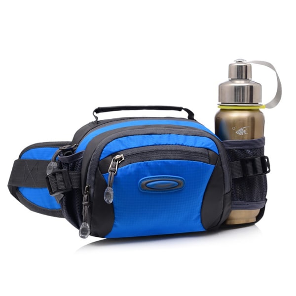 Urheilu-monitoiminen käsilaukku-pyöräily- ja juoksureppu-outd blue