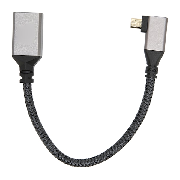 HD Multimedia Interface -kaapeli 4K 60Hz Uros-Naaras Micro-HD Multimedia Interface -kaapeli PC-kameralle Projektori Oikea 0,2 metriä / 7,87 tuumaa