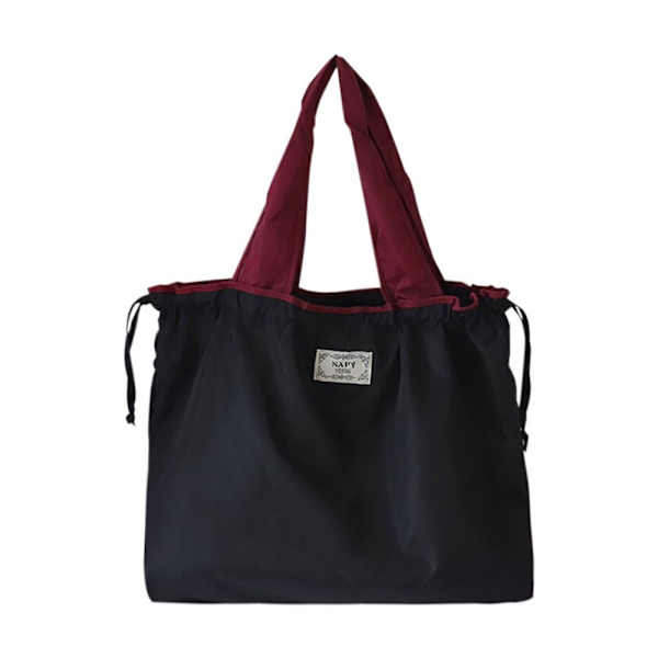Supermarked Indkøbspose Indkøbspose SORT Black