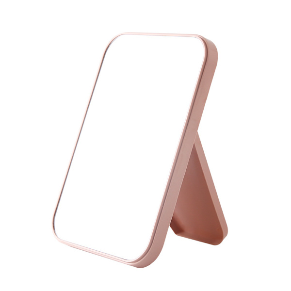 Desktop Makeup Mirror, Vikbar Makeup Mirror Enkel Bärbar