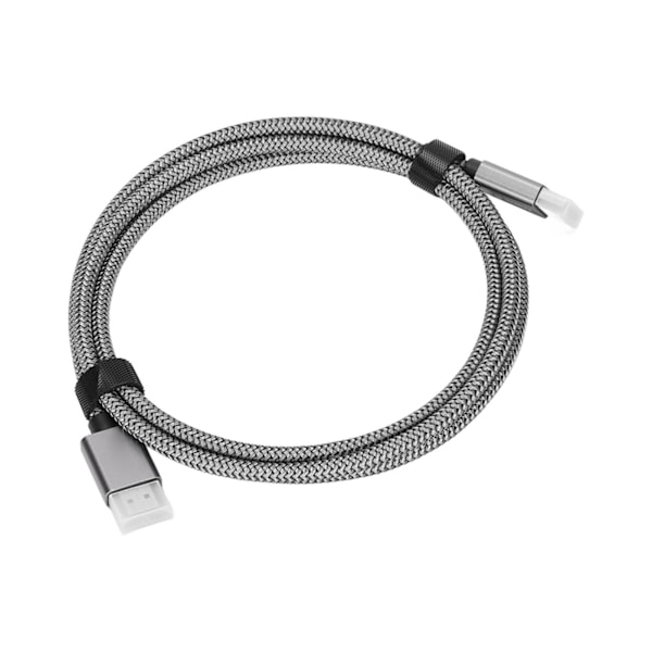 8k High Definition Multimedia Interface-kabel 1,5 meter 12 Bit Färg 48Gbps 4K 120HZ 8K 60HZ Projektionskabel för TV Silver