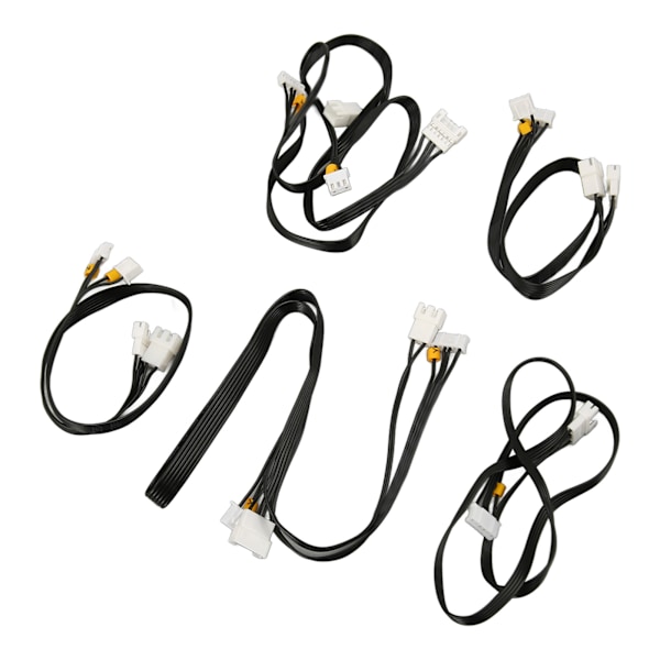 5st Gränslägesbrytare Förlängningskabel X Y Z E Axel PVC Plug and Play Stegmotor Förlängningslinjer för Ender 5 3D-skrivare