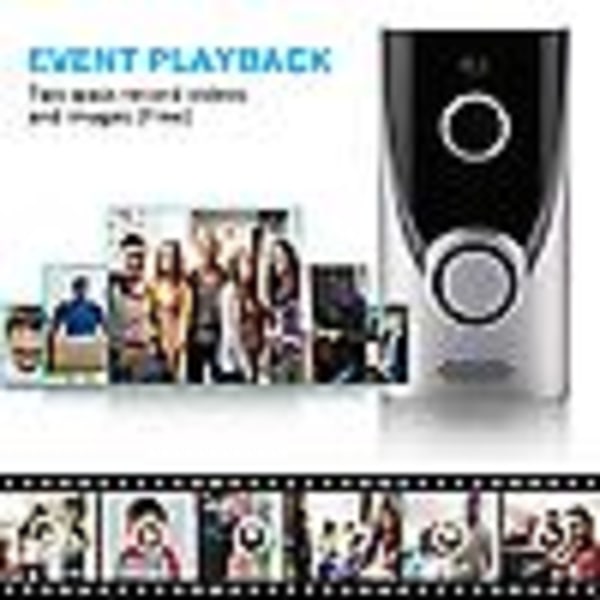 Wifi Smart Security Doorbell Video Intercom Recording Kit