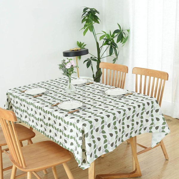 Rektangulär bordsduk Utomhusbord Resistant bomullsduk