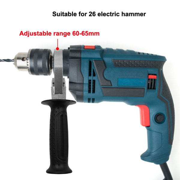 60-65 mm justerbar elektrisk hammarborrhandtag Sliphinna P