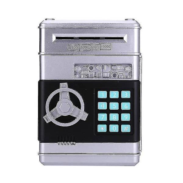 Mini Passord Spargris Elektronisk Spargris Mynt Sparboks Barn