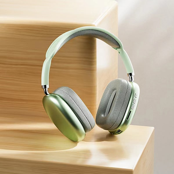 Bluetooth Headset TWS Langattomat kuulokkeet 360 Degree Surround HIFI Musta Green