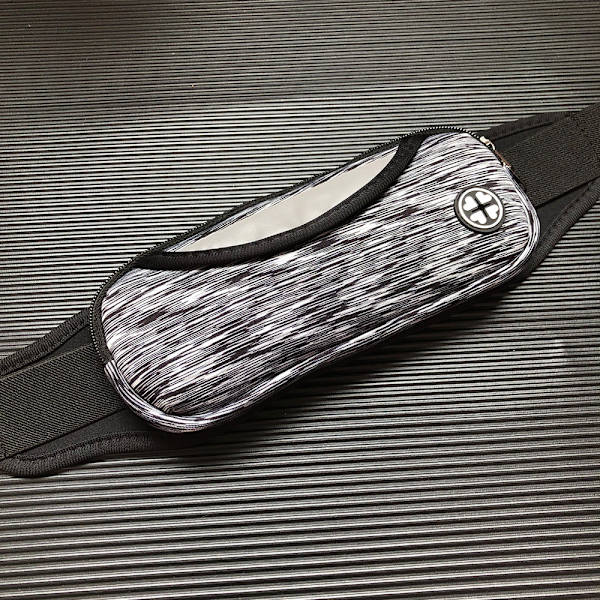 Män kvinnor Fanny Pack Midjeväska Vattentät Stor kapacitet Multifunktionell Utomhus löpning Sporttelefon Black 6-inch