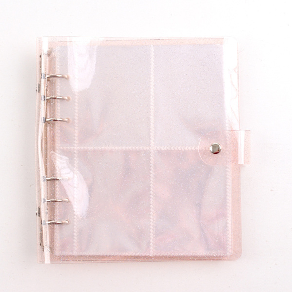 Fotoalbum 3/5 tommer fotokort Binder Instax Mini Album pink 3 inches