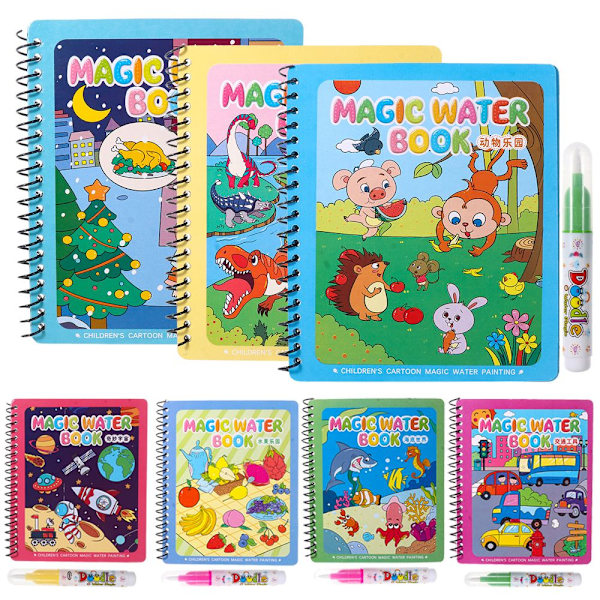 Magic Water Tegnebog Malebog DD