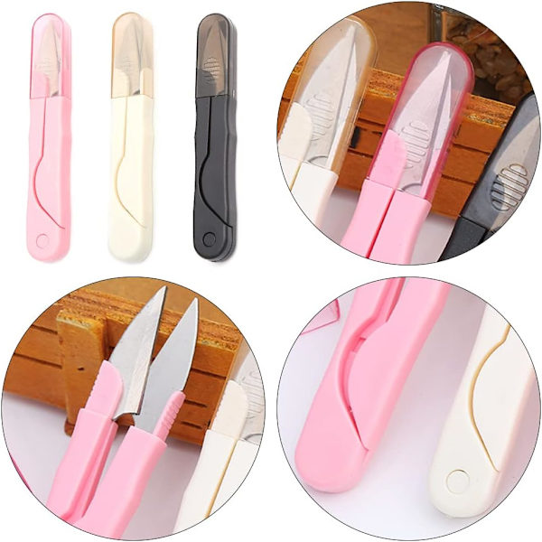 3 stk Trådsaks Sy Saks Klippare Mini Small Snips Tri
