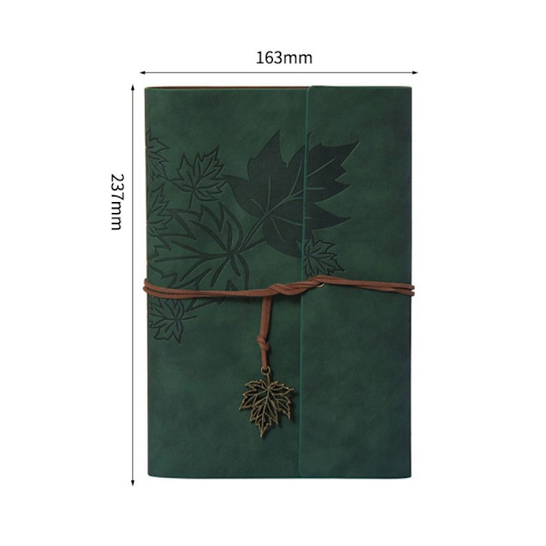 A5 Traveler Notebook Journal Skitsebog RØD Red