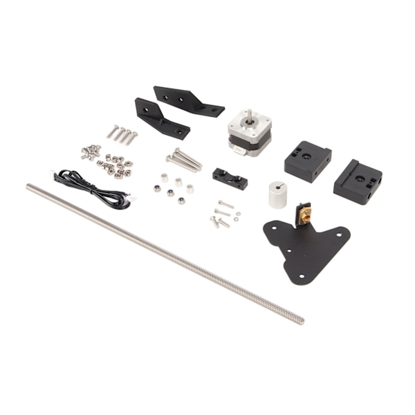 Dubbel Z-axel Kit Stabil Struktur Stark Metall Enkel Installation Ledarsskruv Uppgraderingskit för Ender 3 Pro V2 3D-skrivare