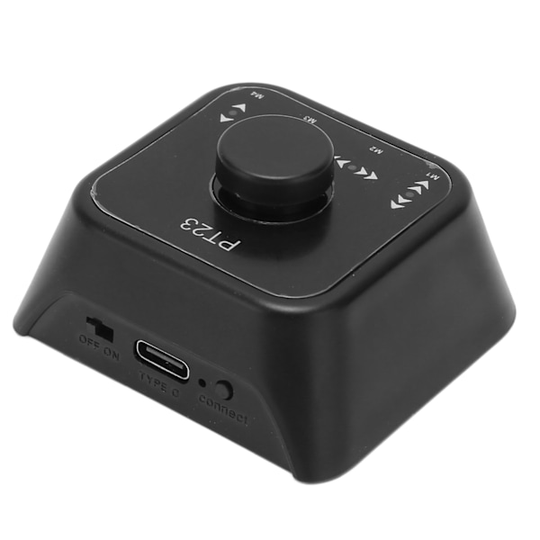 Sidevender Pedal Programmerbar BT-forbindelse USB-opladning Bredt Anvendt Trådløs Sidevender til Musik Computer Telefon