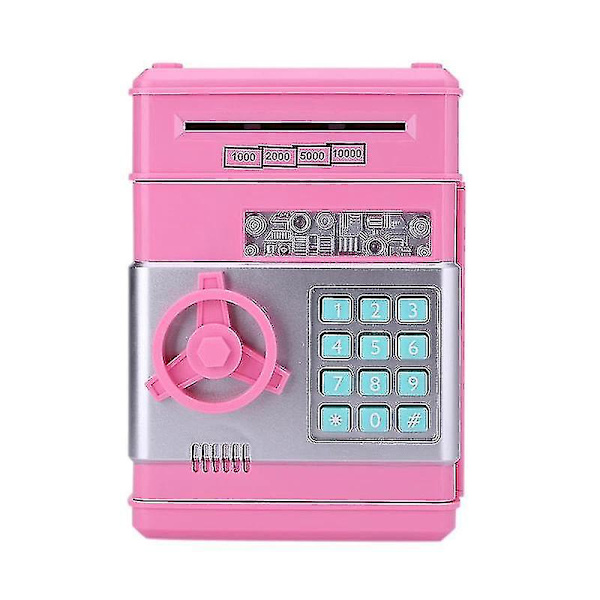 Mini Passord Spargris Elektronisk Spargris Mynt Sparboks Barnegave