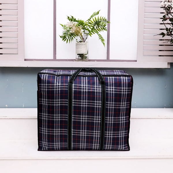 Ekstra store opbevaringsposer, Tote Moving Bagage Taske 118L (2-pak)