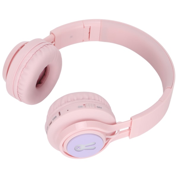 Fingertime BT06C+ On Ear Bluetooth Hovedtelefon RGB Lys Børneheadset til Netværksklasse Undervisning Underholdning Musik