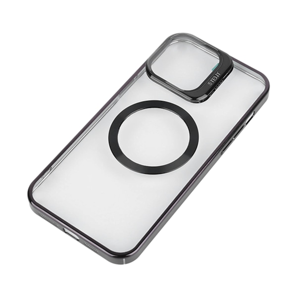 Sort Telefon Cover Belægning Magnetisk Hårdt Cover Beskyttelses Etui til IPhone14 PRO MAX