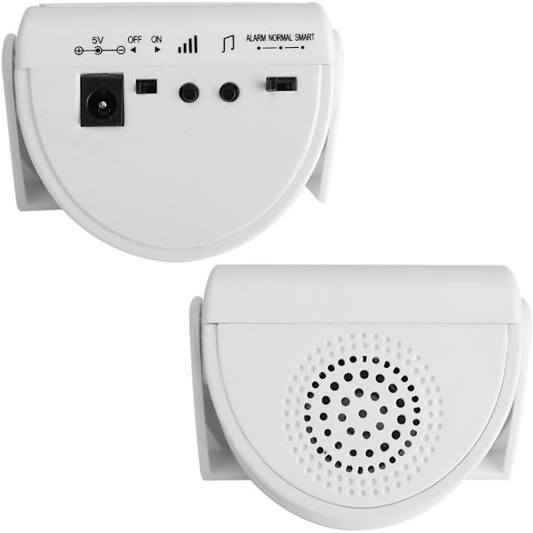 Trådlös PIR Auto Doorbell Röstfunktion Detektor Sensor Larm