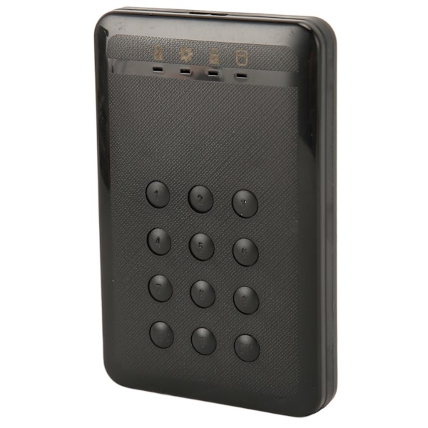 Krypteret harddisk kabinet 2.5 tommer USB3.0 SATA Adgangskode Hardware Krypteret Bærbart Eksternt Harddisk Kabinet