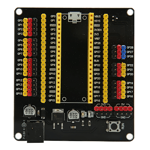 Breakout-levy Raspberry Pi:lle Pico-kehityskortille GPIO-anturin laajennuslevy