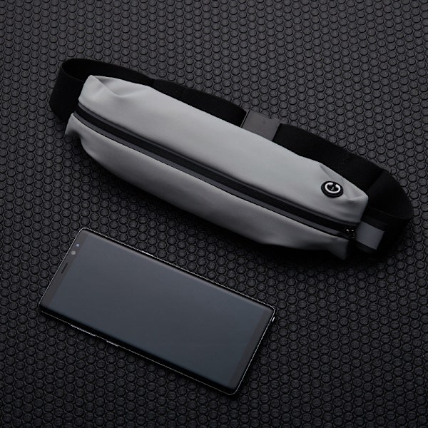 Vyötärkki Vyölaukku Miehet Naiset Fanny Vyölaukku Varusteet Urheilu Vedenkestävä Näkymätön Ultraohut Mini Pieni Dot pattern-Black Universal less than 6.5 inches