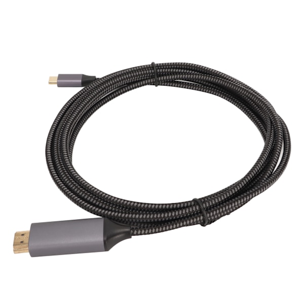 USB C - HD Multimedia Interface -kaapeli 4K 60 Hz:llä, Type C - HD Multimedia Interface -sovitin Galaxy S22:lle, XPS:lle, 2 m / 6,6 jalkaa