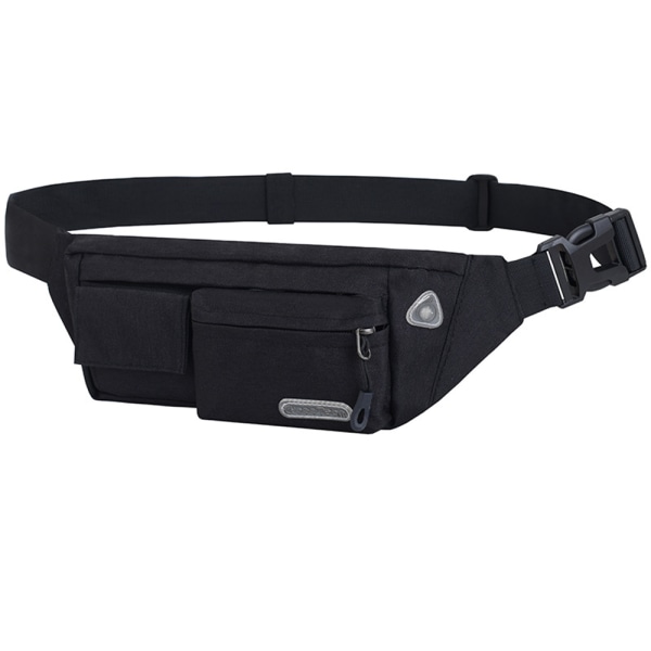 Fanny Pack Slim midjeveske Pakk for menn og kvinner, med elastisk belte