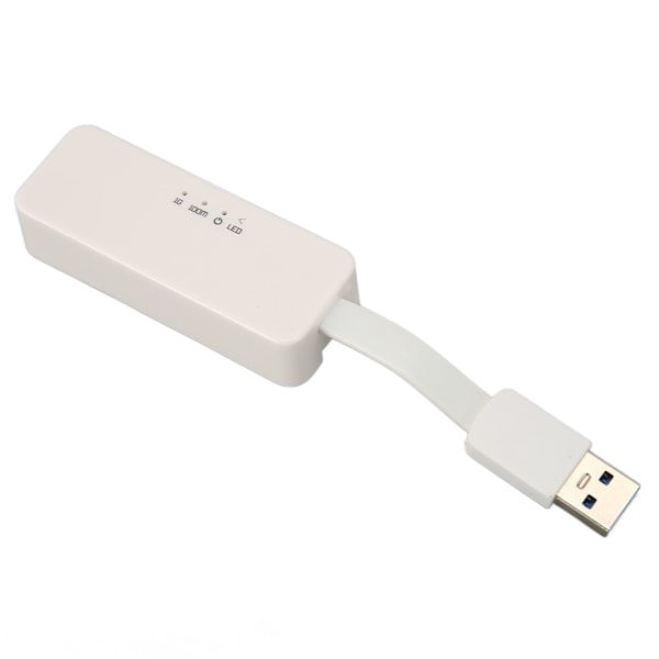 USB 3.0 til Gigabit Ethernet Adapter 10/100/1000Mbps NIC Nettverkskonverter for Windows Bærbare PCer